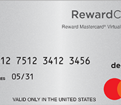 Mastercard® Reward Virtual Account, 12-Month Expiration